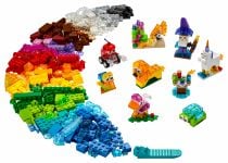 LEGO<sup>&reg;</sup> Classic 11013 Kreativ-Bauset mit durchsichtigen Steinen